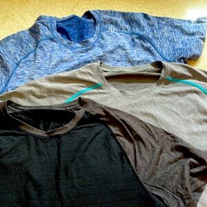 Lot of three (3) Lululemon tees Men’s Large